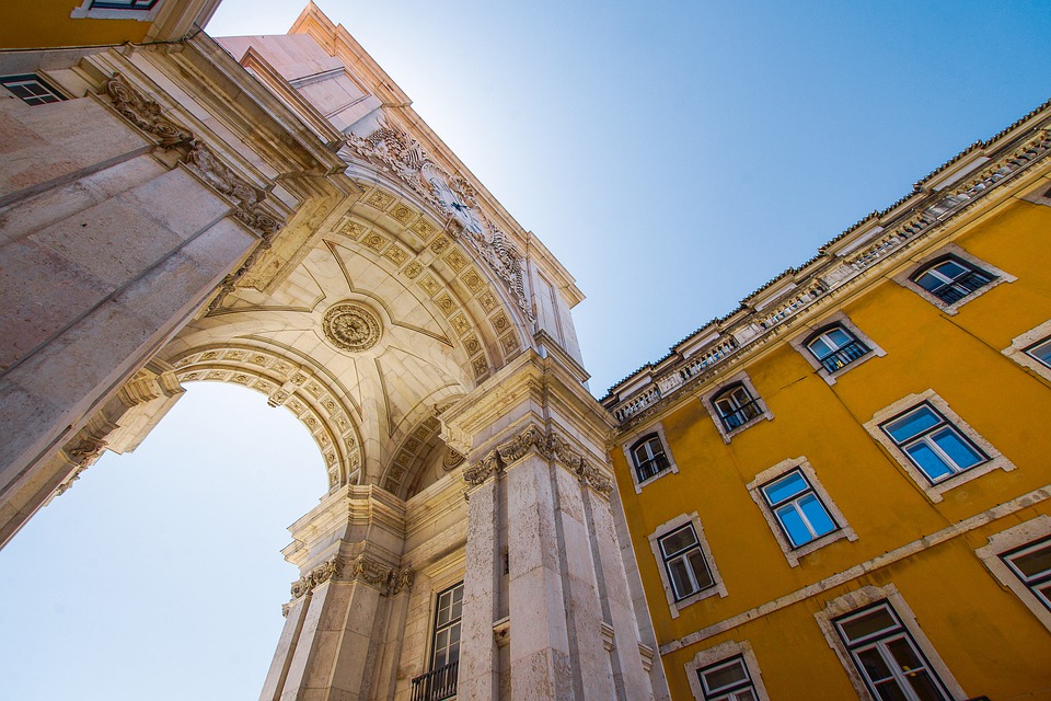 Lisboa, Arco, Monumento, Portugal, Turismo, Marco